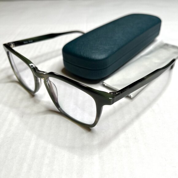 Felix Gray Nash Blue Light Glasses Artichoke Tortoise Acetate Computer 49-17-140 - Picture 8 of 10